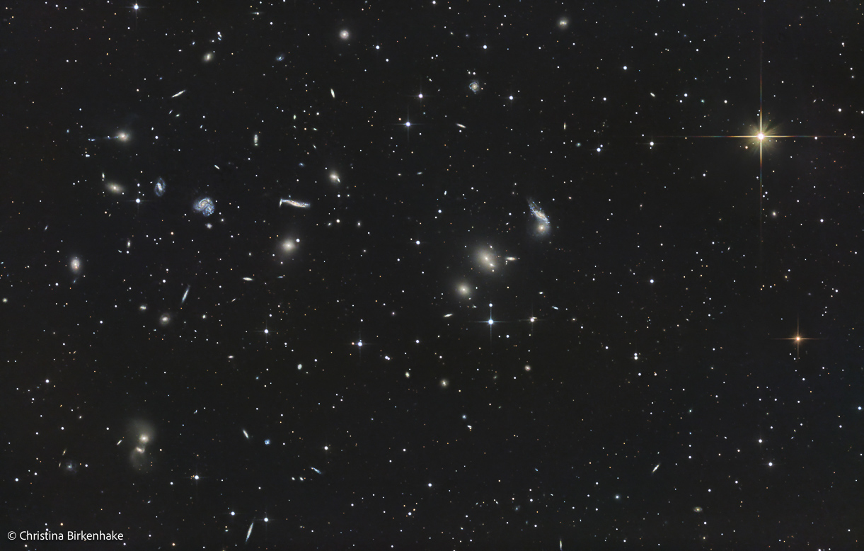 Galaxienhaufen im Herkules