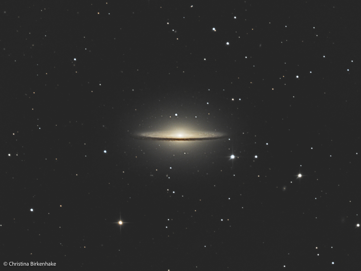 Sombrerogalaxie, Sternbild Jungfrau